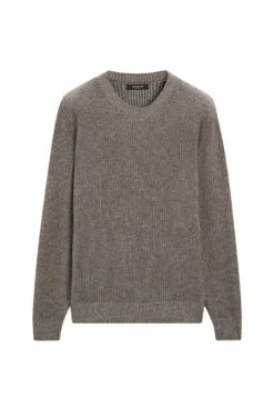 Massimo Dutti CREW NECK SWEATER - Jumper - Sand -Massimo Dutti Shop 40479a69d66c404ab36cf2678944df58