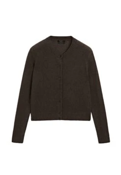 Massimo Dutti KNITTED CREW NECK - Cardigan - Mottled Dark Brown 13 Massimo Dutti KNITTED CREW NECK - Cardigan - Mottled Dark Brown -Massimo Dutti Shop 4077c5cb7885412980adedf9644403ea 2