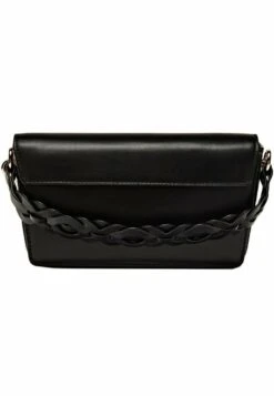 Massimo Dutti With Interwoven Strap- Handbag - Black