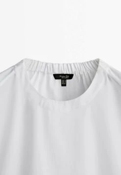 Massimo Dutti Drop Sleeve - Blouse -Massimo Dutti Shop 409aa5551fa345cf8f00ae277cd995bd