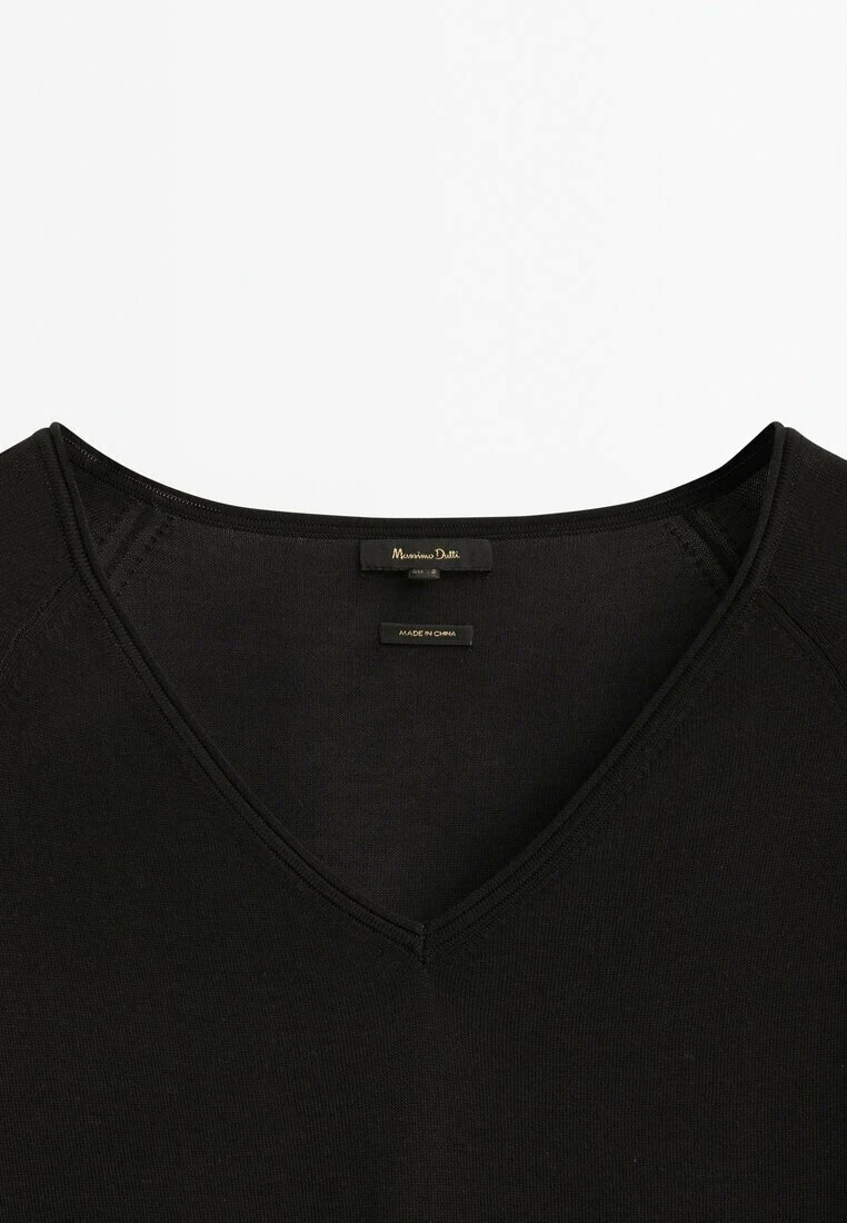 Massimo Dutti V-Neck Extra - Jumper 10 Massimo Dutti V-Neck Extra - Jumper - Image 8