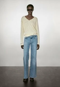 Massimo Dutti RELAXED FIT WITH LONG SLEEVE - Jumper - Mustard Yellow -Massimo Dutti Shop 4103ba5517b84c4788215d994bc164bc