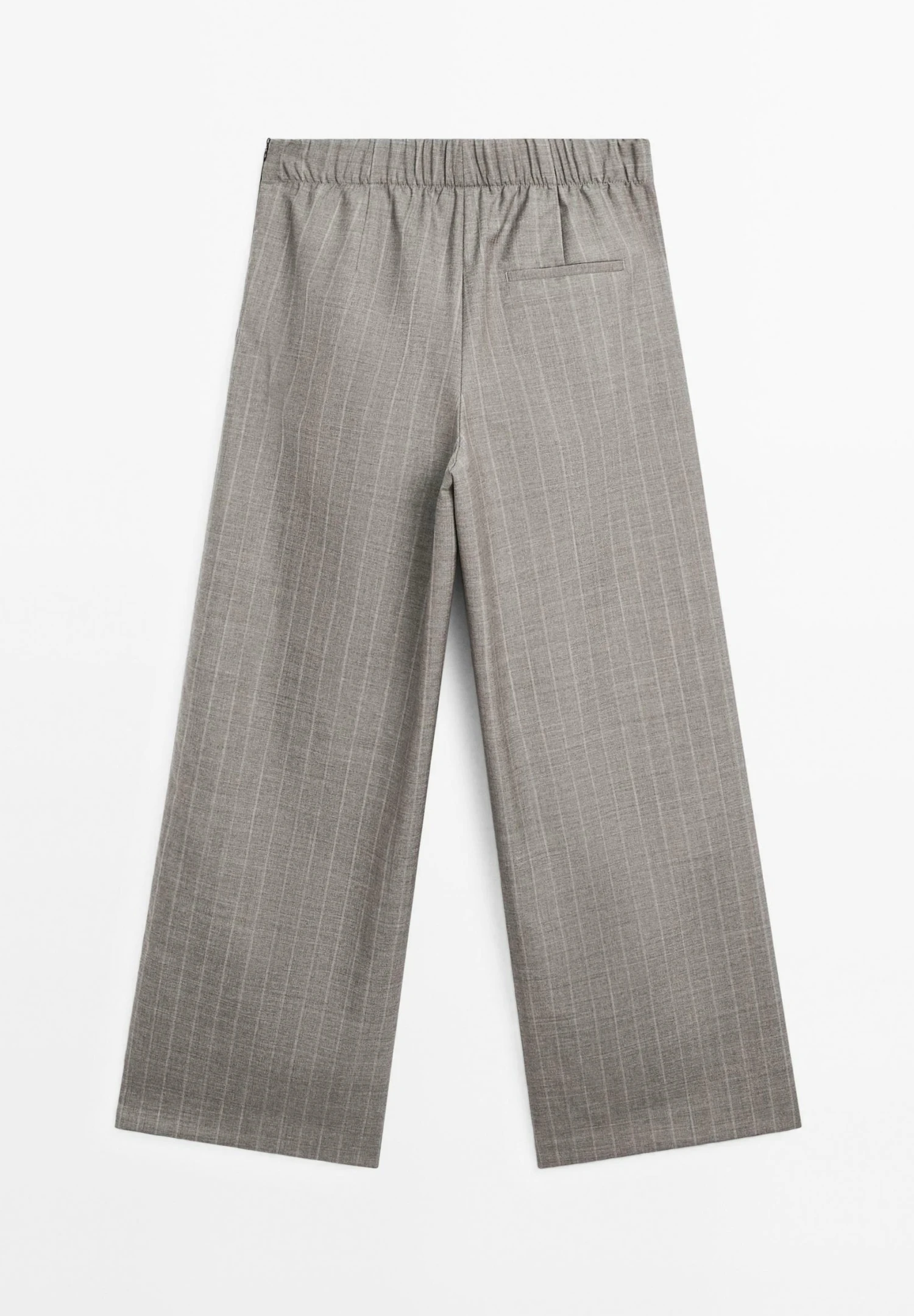 Massimo Dutti PINSTRIPE - Trousers - Brown 8 Massimo Dutti PINSTRIPE - Trousers - Brown - Image 6