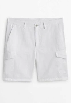 Massimo Dutti Bermuda - Shorts - White -Massimo Dutti Shop 4152a5332de14434847126c13a3e22ff
