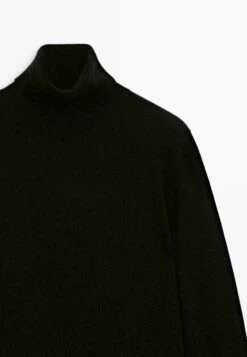 Massimo Dutti SOFT TURTLENECK WITH LONG SLEEVE - Jumper - Black -Massimo Dutti Shop 418a3a17e8cd400484978a2a1c517ddd