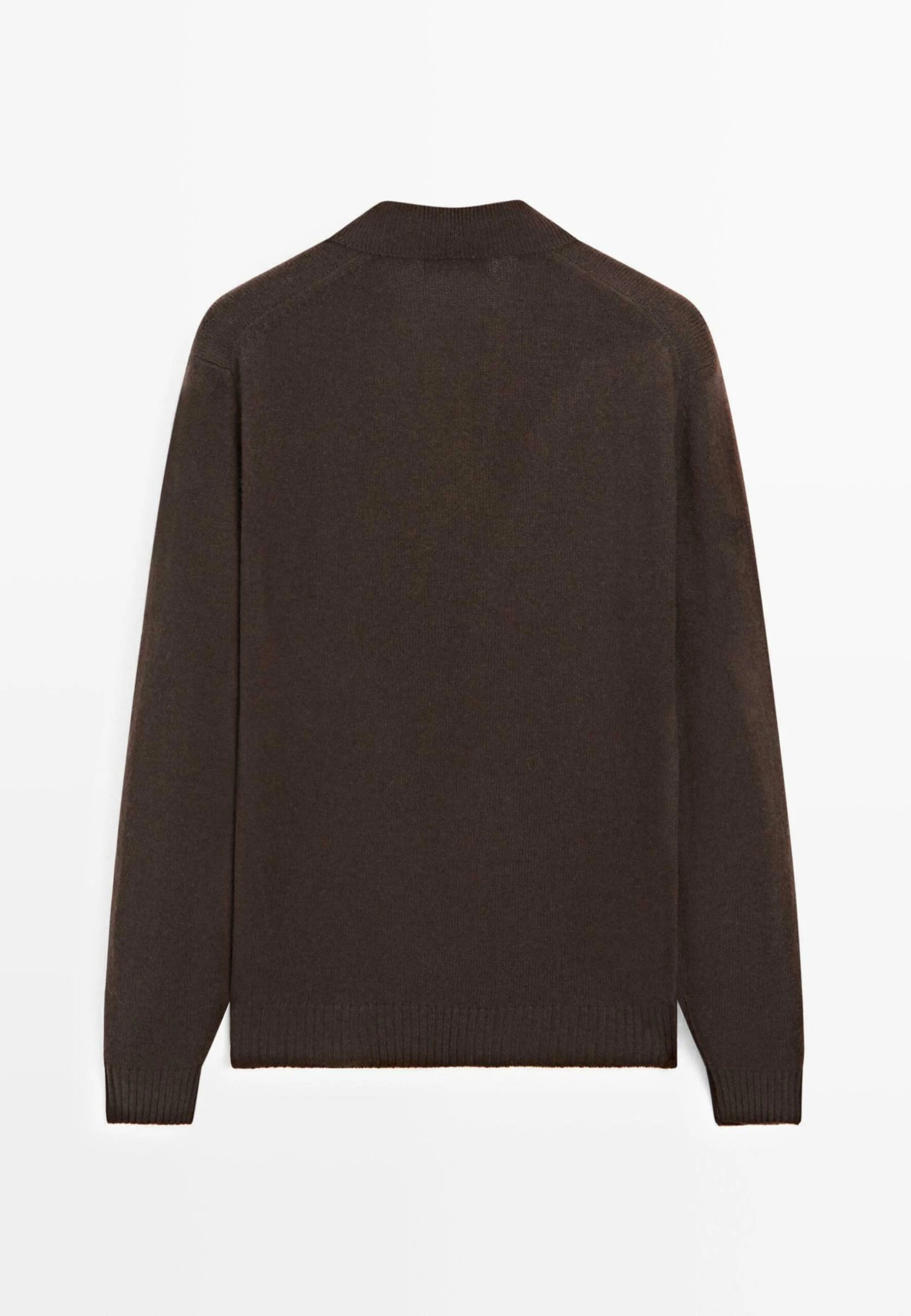 Massimo Dutti V-NECK - Long Sleeved Top - Beige 15 Massimo Dutti V-NECK - Long Sleeved Top - Beige - Image 13