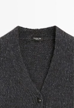 Massimo Dutti V-NECK - Cardigan - Dark Blue -Massimo Dutti Shop 41ae6659c2e64ec38f3fd3a79fc10bc1