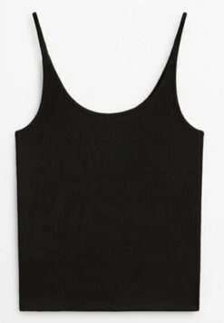 Massimo Dutti With Thin Straps - Top - Black -Massimo Dutti Shop 41c67fa8ff7f46bf9786ea72bec7375f