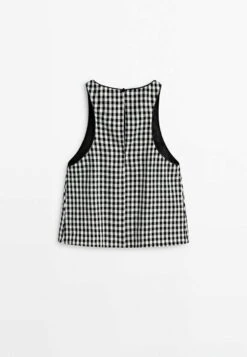 Massimo Dutti Studio -Gingham - Blouse -Massimo Dutti Shop 41e6134d204b44b2b9a08dacafa9cde3