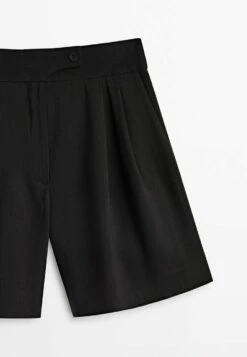 Massimo Dutti Bermuda With Darts - Shorts -Massimo Dutti Shop 421c8eec616b44019f5d06ce39208150