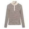 Massimo Dutti STRIPED QUARTER-ZIP - Zip-up Sweatshirt - Beige -Massimo Dutti Shop 4234d23626d64173ace8d80c24621854