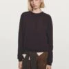 Massimo Dutti KNITTED CREW NECK SWEATER - Jumper - Dark Brown -Massimo Dutti Shop 4267184b5e3c4880bbf045c981700da4