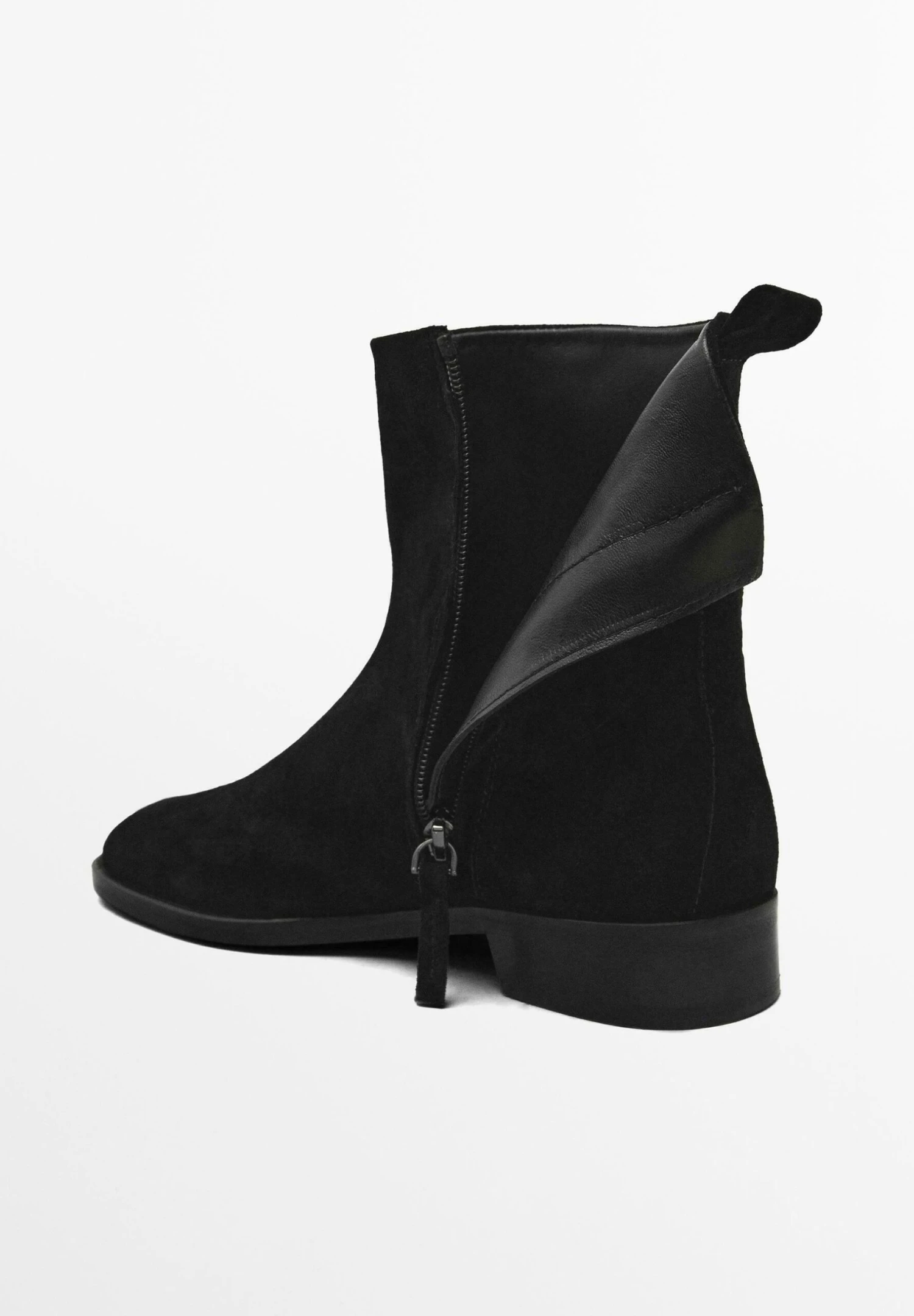 Massimo Dutti FLAT - Classic Ankle Boots - Black 7 Massimo Dutti FLAT - Classic Ankle Boots - Black - Image 5