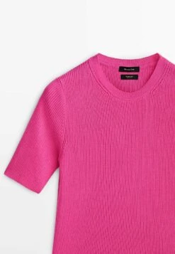 Massimo Dutti Crew Neck - Basic T-Shirt -Massimo Dutti Shop 42c31ef9b24241dd926e26714cd504f7