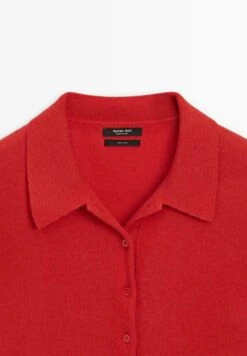 Massimo Dutti Cardigan - Red -Massimo Dutti Shop 435e2b41f779445094b730498fa39a9c