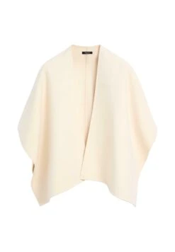 Massimo Dutti TEXTURE - Cape - White -Massimo Dutti Shop 4374a2454f834d6a89dcbd83ba4c3b91