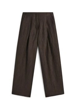 Massimo Dutti FLOWING WITH DARTS - Trousers - Mottled Bordeaux -Massimo Dutti Shop 439a49b6333c4cc99eb962a36661bf02