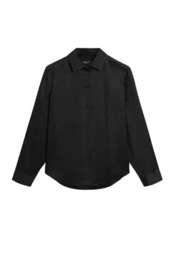 Massimo Dutti FLOWING SATIN LONG SLEEVE - Button-down Blouse - Brown 33 Massimo Dutti FLOWING SATIN LONG SLEEVE - Button-down Blouse - Brown -Massimo Dutti Shop 43ac816f87a8463f80bbc54ad605fc15 3