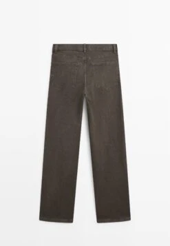 Massimo Dutti HIGH-WAIST WIDE-LEG - Wide Leg - Dark Brown 18 Massimo Dutti HIGH-WAIST WIDE-LEG - Wide Leg - Dark Brown -Massimo Dutti Shop 43bf490d1431491c9bbb7611b5069001