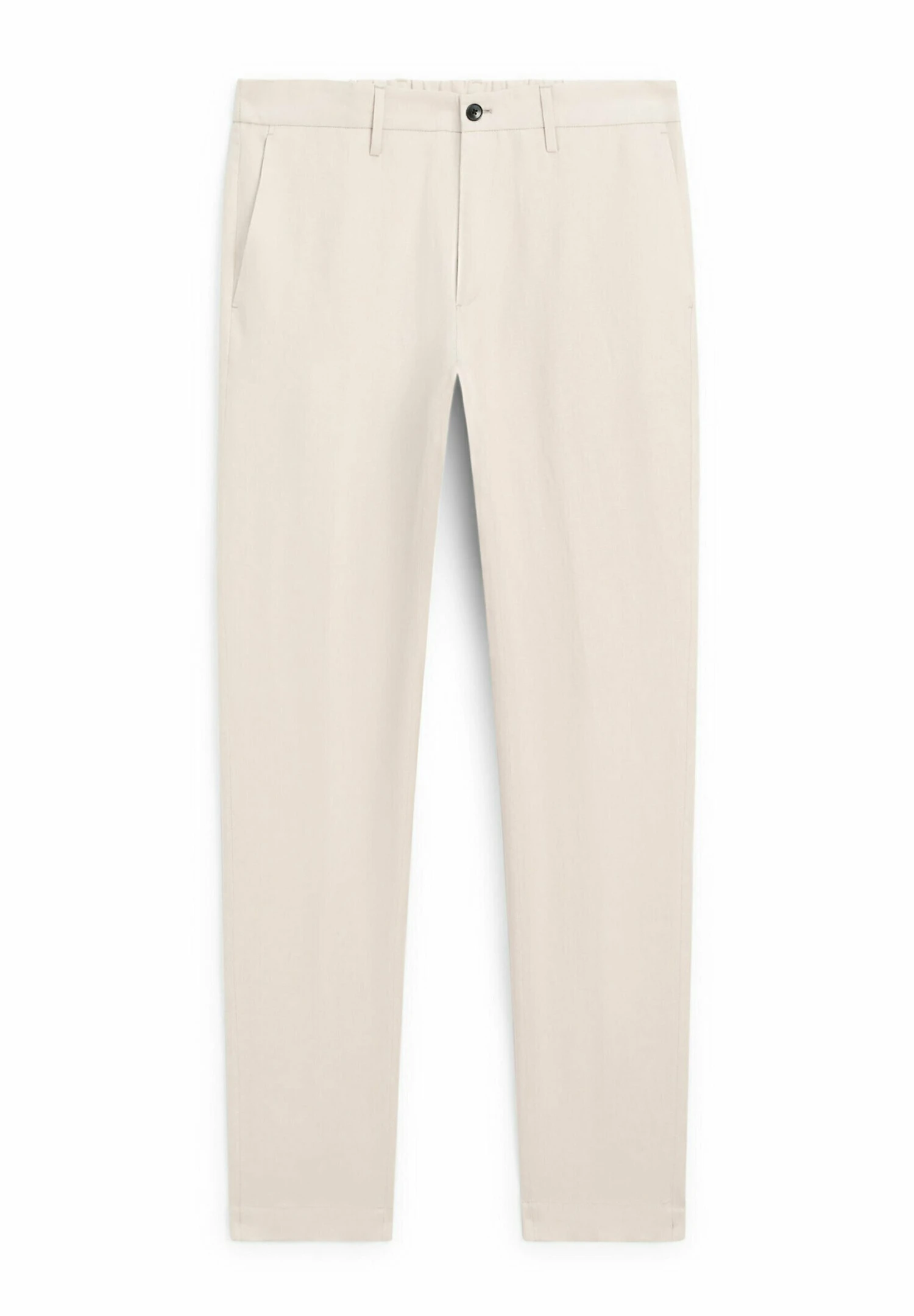 Massimo Dutti REGULAR FIT - Trousers - Sand 8 Massimo Dutti REGULAR FIT - Trousers - Sand - Image 6
