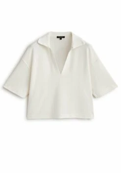 Massimo Dutti Textured - Polo Shirt - Beige