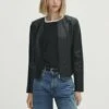 Massimo Dutti Leather Jacket - Black 2 Massimo Dutti Leather Jacket - Black -Massimo Dutti Shop 441b4f0c48ef49c986b5edfbe93660f5