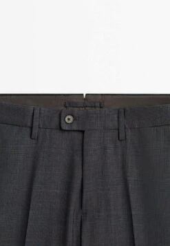 Massimo Dutti Check Super - Chinos - Grey -Massimo Dutti Shop 44a5da0a61684f57a3559b879f6b781c