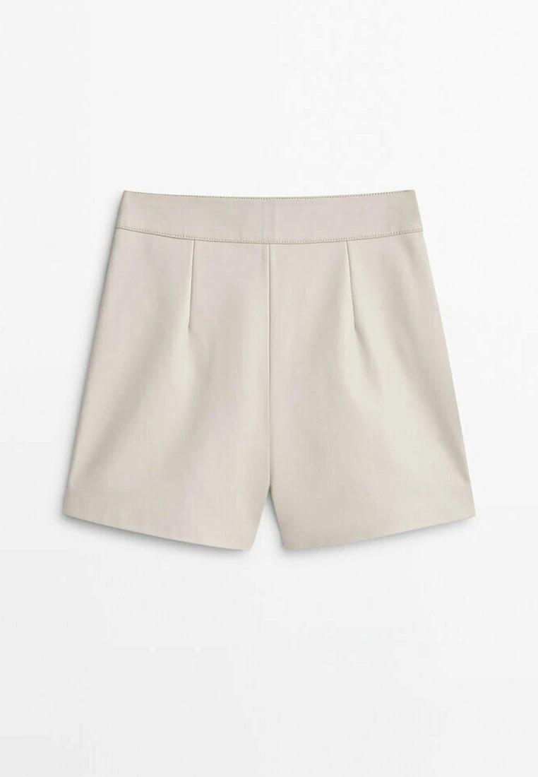 Massimo Dutti Bermuda With Darts - Shorts - White 4 Massimo Dutti Bermuda With Darts - Shorts - White - Image 2