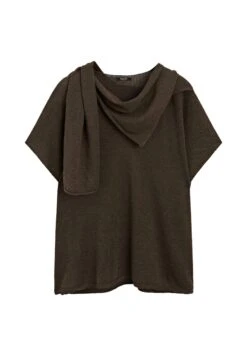 Massimo Dutti CAPE WITH SCARF - Cape - Mottled Dark Brown 15 Massimo Dutti CAPE WITH SCARF - Cape - Mottled Dark Brown -Massimo Dutti Shop 45365ada081a465a8933968b76de9571