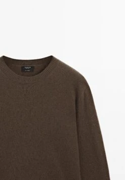 Massimo Dutti CREW NECK CASHMERE WITH LONG SLEEVES - Jumper - Dark Brown 20 Massimo Dutti CREW NECK CASHMERE WITH LONG SLEEVES - Jumper - Dark Brown -Massimo Dutti Shop 453fafd57dec4499b8930ab1bb433622