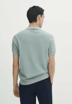 Massimo Dutti Polo Shirt - Evergreen -Massimo Dutti Shop 45402f8432a340488b9084413aaafb1d