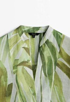 Massimo Dutti OversizeWith A Palm Tree - Tunic -Massimo Dutti Shop 45415a3ea8e5480aa6d6797ecca96094