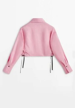 Massimo Dutti Studio Cropped- Button-Down Blouse - Pink 13 Massimo Dutti Studio Cropped- Button-Down Blouse - Pink -Massimo Dutti Shop 454576fb2d6a40189b808931aeed2129