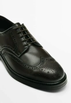 Massimo Dutti Brogues 12280250 - Smart Lace-Ups - Brown -Massimo Dutti Shop 4556f9a396d84d1aa33e26936abf2bbd