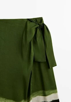 Massimo Dutti Kirt With Tie-Dye Hem - A-Line Skirt -Massimo Dutti Shop 4557938d579e4b9bb18b11502bb12e14