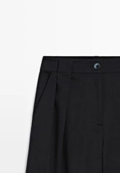 Massimo Dutti WIDE - Trousers - Dark Blue 21 Massimo Dutti WIDE - Trousers - Dark Blue -Massimo Dutti Shop 45b70e976d864e429ffa1a0818353318