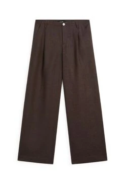Massimo Dutti RELAXED FIT - Trousers - Purple -Massimo Dutti Shop 4614ffe610ab40abbce92ba6d461ece8