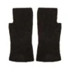 Massimo Dutti Fingerless Gloves - Dark Brown -Massimo Dutti Shop 4638a11078284b459dba3d046775181c