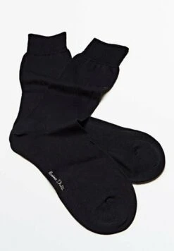 Massimo Dutti Plain Scottish- Socks - Blue/Black Denim -Massimo Dutti Shop 469b11358b7e4d3fb91929fcf9aa0c7a