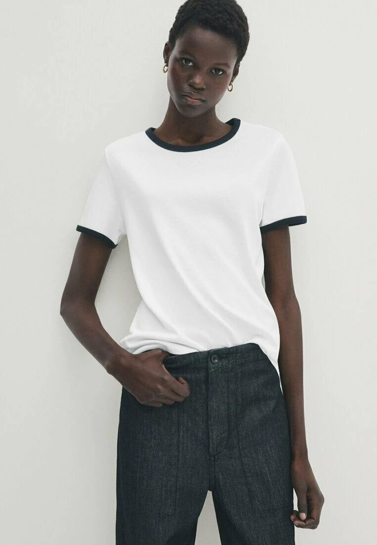 Massimo Dutti Mid Rise Carpenter - Straight Leg Jeans - Blue 5 Massimo Dutti Mid Rise Carpenter - Straight Leg Jeans - Blue - Image 3