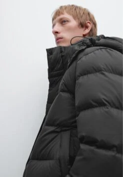 Massimo Dutti WATER-REPELLENT HOODED PUFFER - Down Jacket - Dark Grey 16 Massimo Dutti WATER-REPELLENT HOODED PUFFER - Down Jacket - Dark Grey -Massimo Dutti Shop 46e22c3a84eb4d29b1683bba62dc5d36