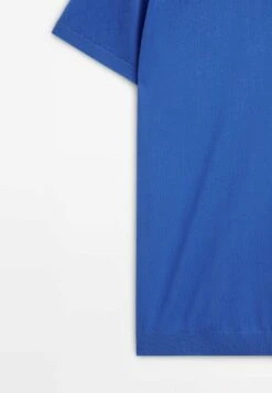 Massimo Dutti Short Sleeve - Polo Shirt - Dark Blue -Massimo Dutti Shop 46e6fcaad1f0484da38359828d637efa