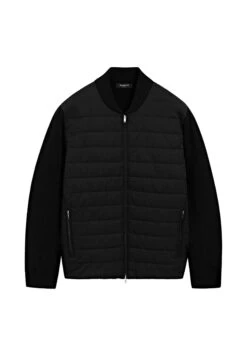 Massimo Dutti QUILTED BOMBER NECK - Bomber Jacket - Black -Massimo Dutti Shop 46f06b530bf14136b7bc953ca3932ac6