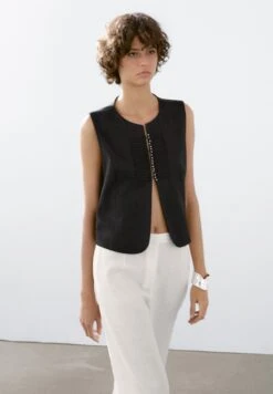 Massimo Dutti SUIT - Trousers - White -Massimo Dutti Shop 46feebb4c69043dd8557848aec90cdc1