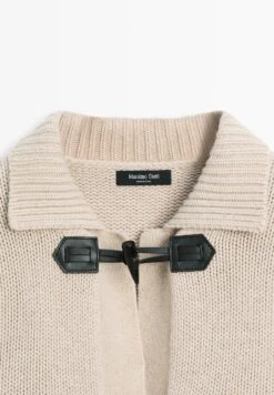 Massimo Dutti HORN BUTTONS - Cardigan - Light Brown -Massimo Dutti Shop 471d4f87f84b47569b8c762e74283db0