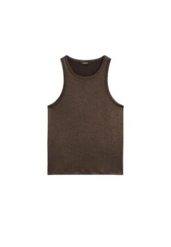 Massimo Dutti ROUND NECK WITH SHIMMERY DETAIL - Top - Brown -Massimo Dutti Shop 47995de063ec46deb9dd2e019bf8e7c2 1