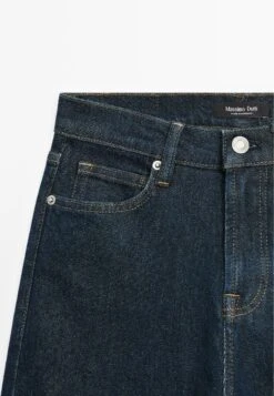 Massimo Dutti MID-RISE CROPPED SLIM FIT - Slim Fit Jeans - Dark Blue -Massimo Dutti Shop 47c26222901b4ecc8e6de8d2c25a8eba
