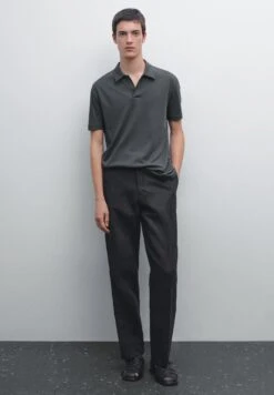 Massimo Dutti SHORT SLEEVE POLO NECK - Polo Shirt - Blue/grey 16 Massimo Dutti SHORT SLEEVE POLO NECK - Polo Shirt - Blue/grey -Massimo Dutti Shop 47ecd6e464da4e2eb97c954eeb31a765