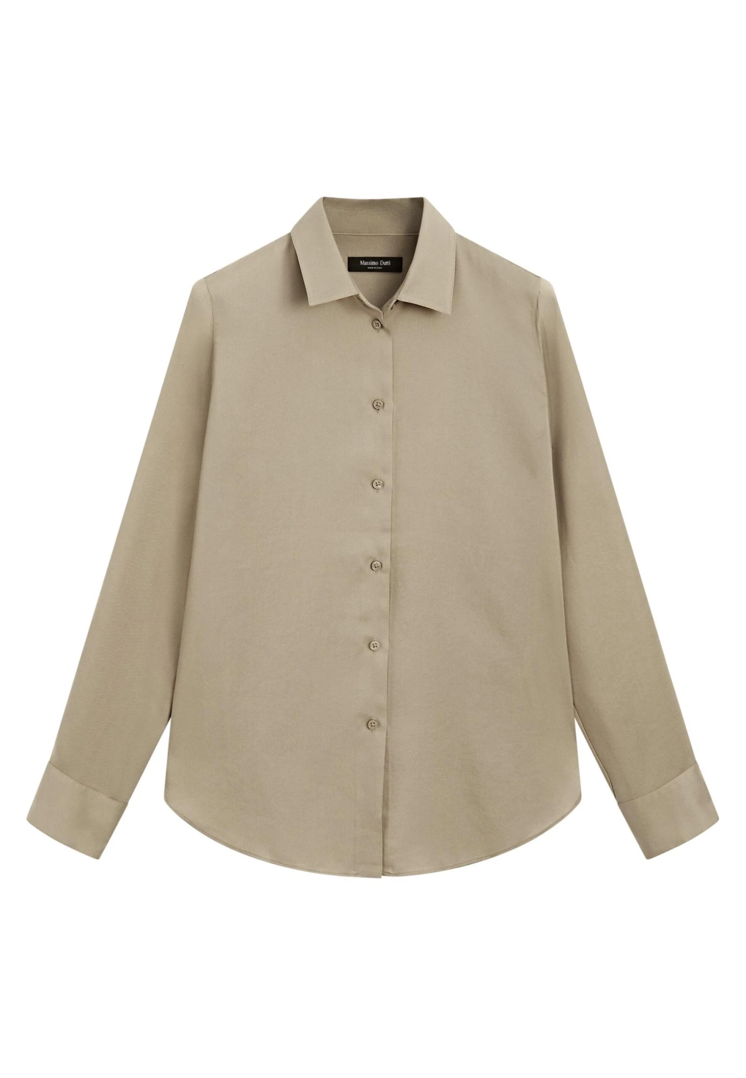Massimo Dutti FLOWING LONG SLEEVE - Button-down Blouse - White 15 Massimo Dutti FLOWING LONG SLEEVE - Button-down Blouse - White - Image 13