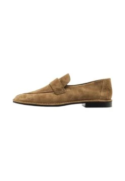 Massimo Dutti LOAFERS - Slip-ons - Camel